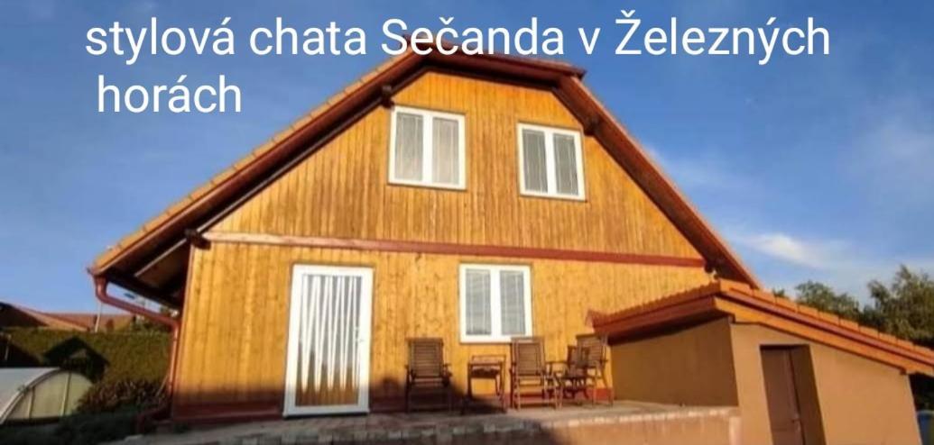 Apartmanova Chata Secanda S Bazenem, U Secske Prehrady المظهر الخارجي الصورة