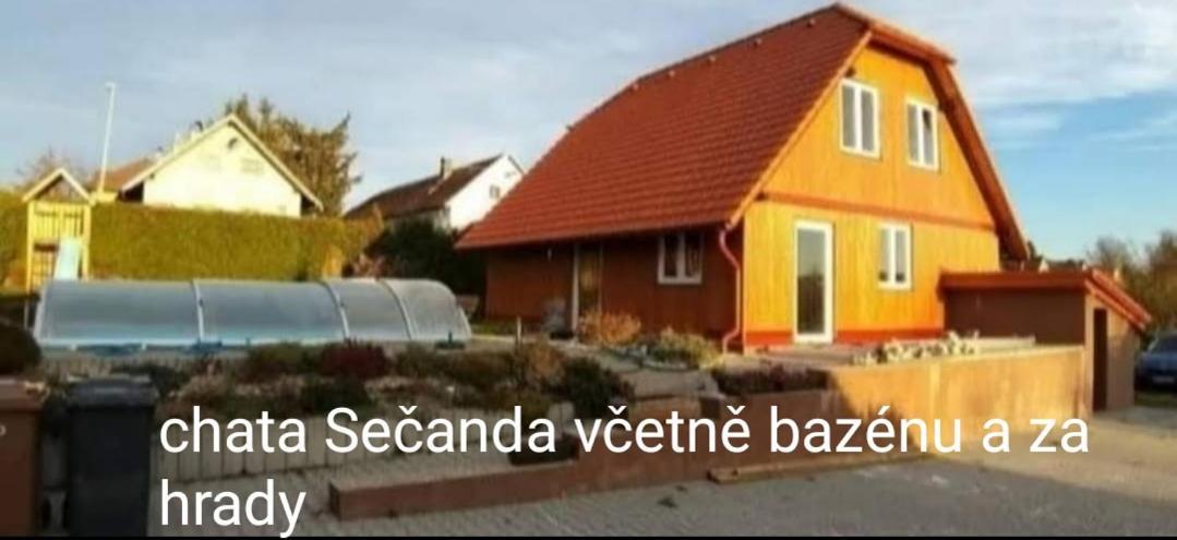 Apartmanova Chata Secanda S Bazenem, U Secske Prehrady المظهر الخارجي الصورة
