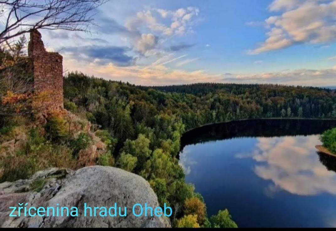 Apartmanova Chata Secanda S Bazenem, U Secske Prehrady المظهر الخارجي الصورة